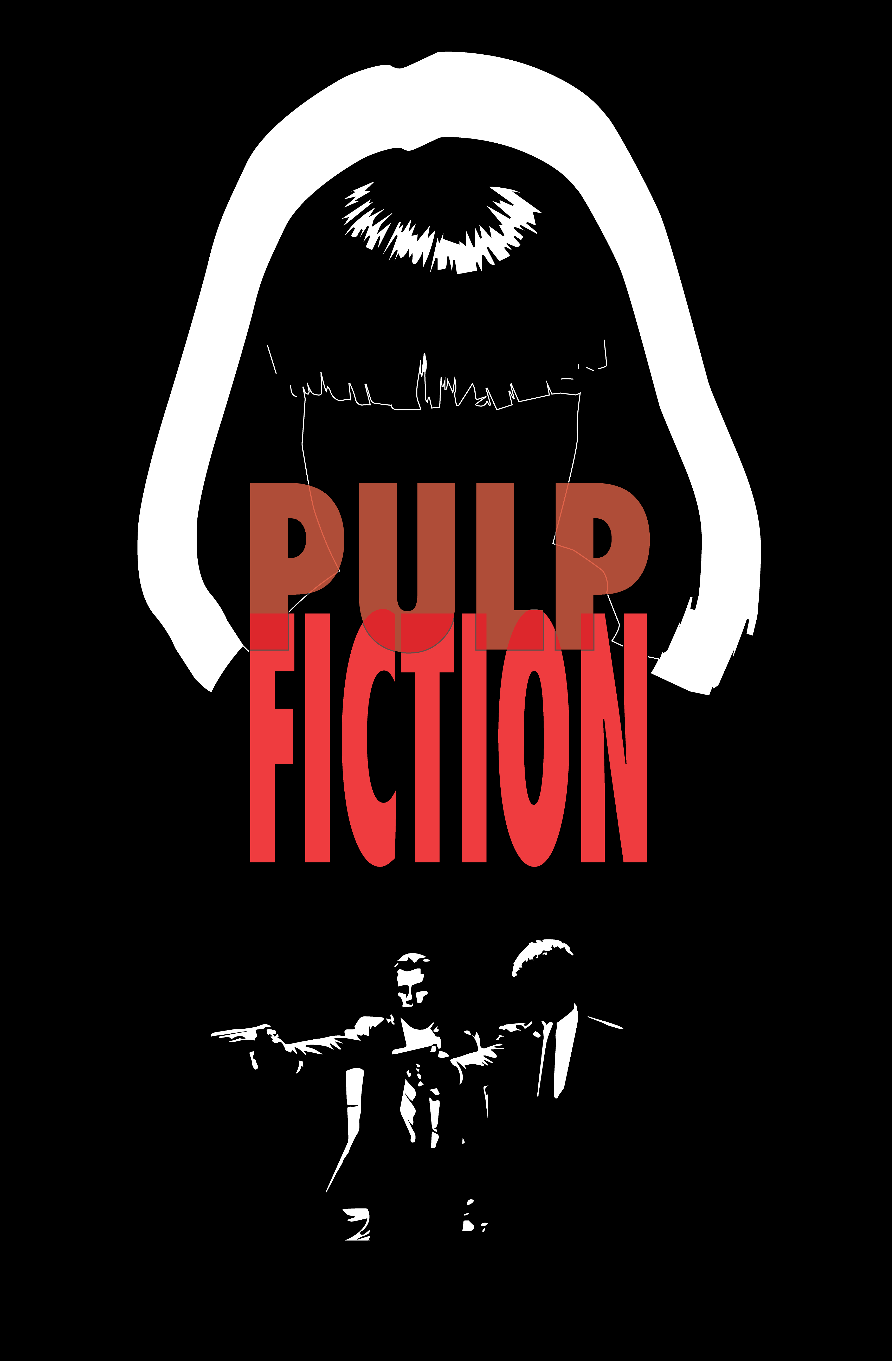 Pulp Fiction Movie Poster Concept Version 1